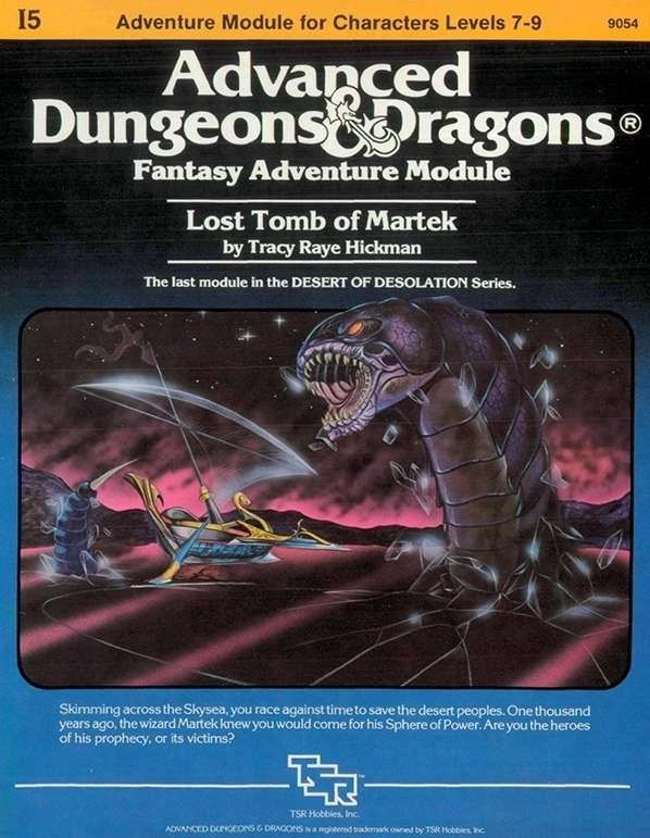 Lost Tomb of Martek Lost Tomb of Martek